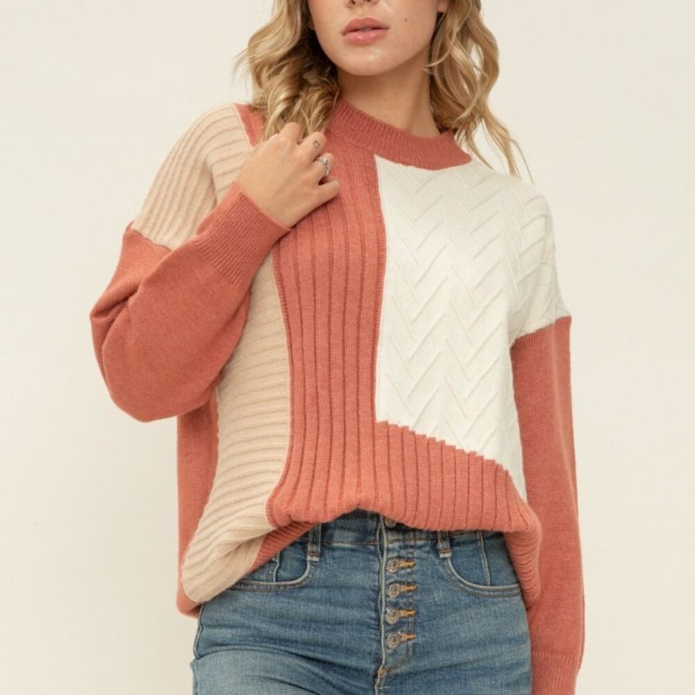 Rustic Look Sweater - Picture 4 of 4